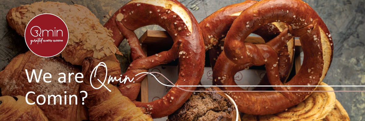 Pretzels and More at Qmin Cafe